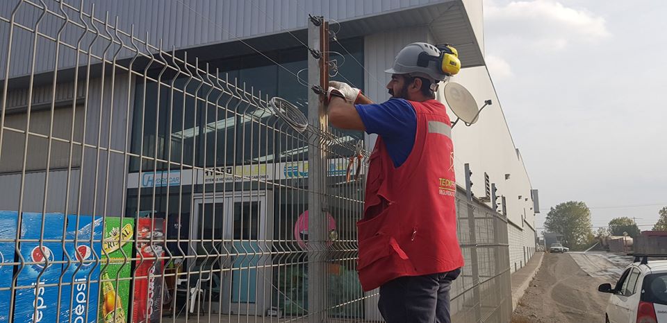 instalación cerco
